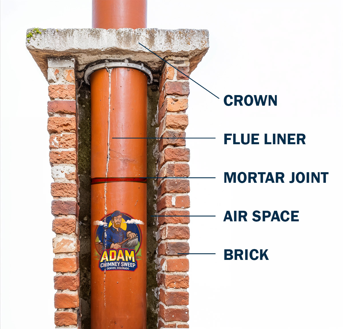 diagram of chimney structure