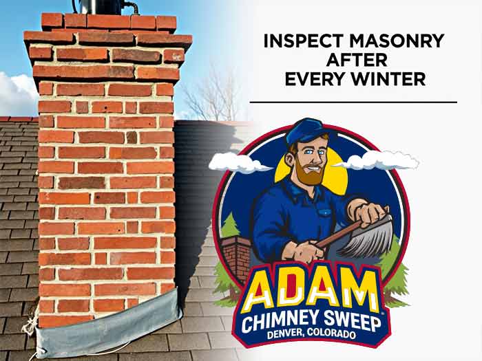 inspect masonry after winter