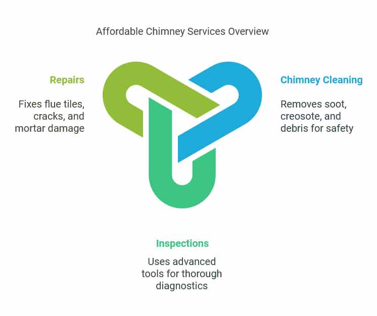 affordable chimney services in garden city