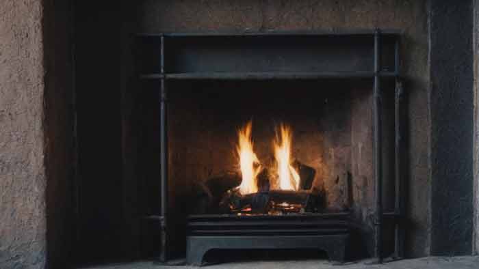 Creosote in fireplace