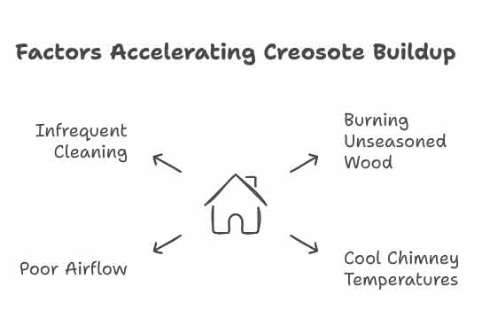 Creosote factors diagram