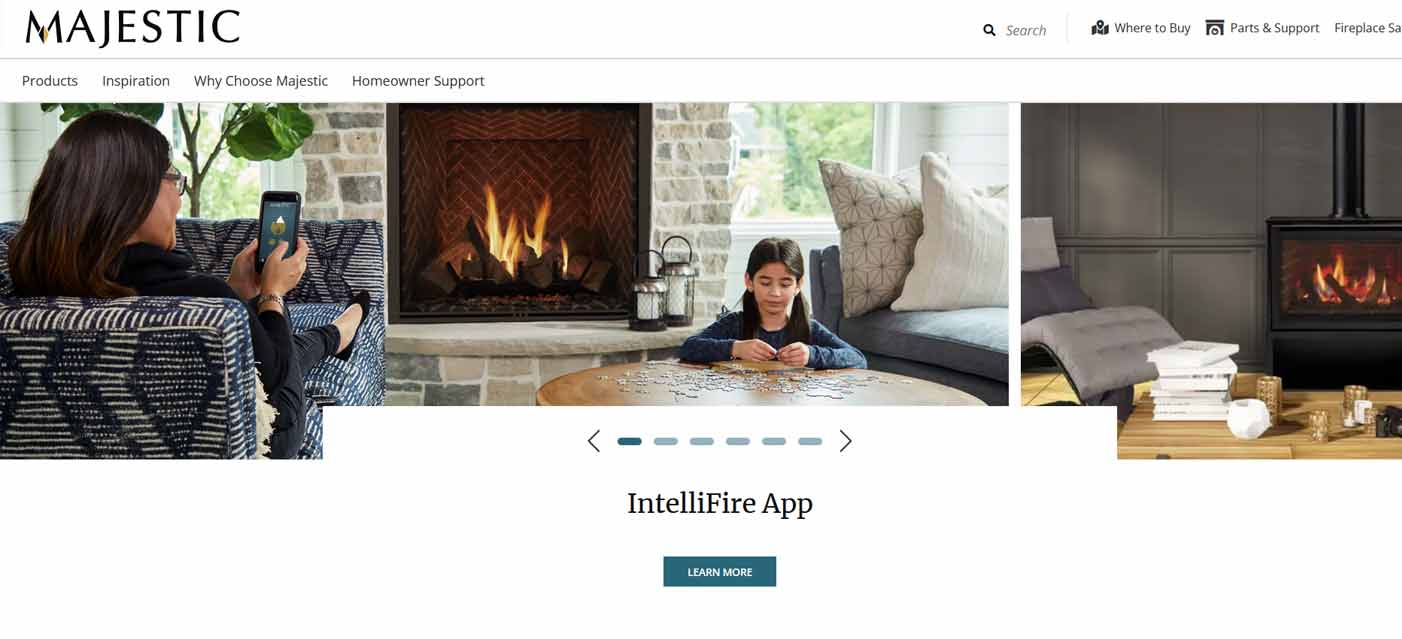 gas fireplaces by majestic in colorado
