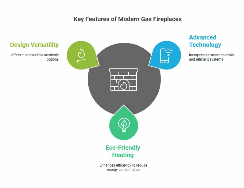 Key Features of Modern Gas Fireplaces in colorado