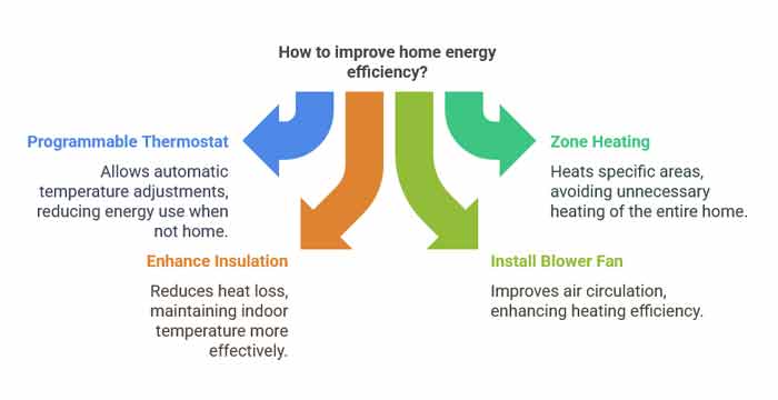 How to improve home energy efficiency diagram
