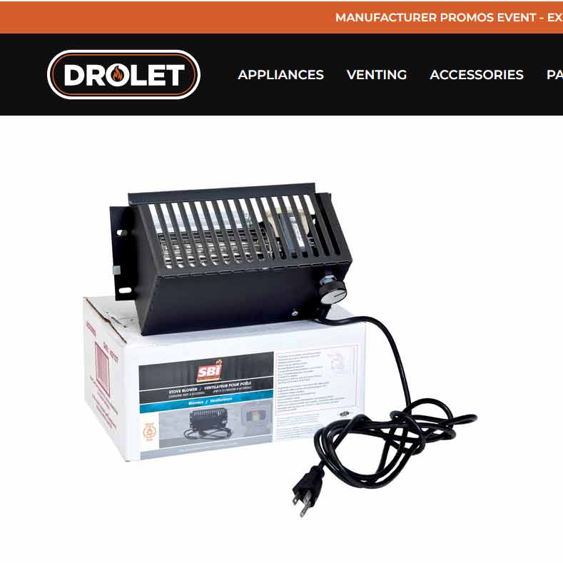 Blower with Variable Speed Control by Drolet for Colorado Blower with Variable Speed Control by Drolet for Colorado