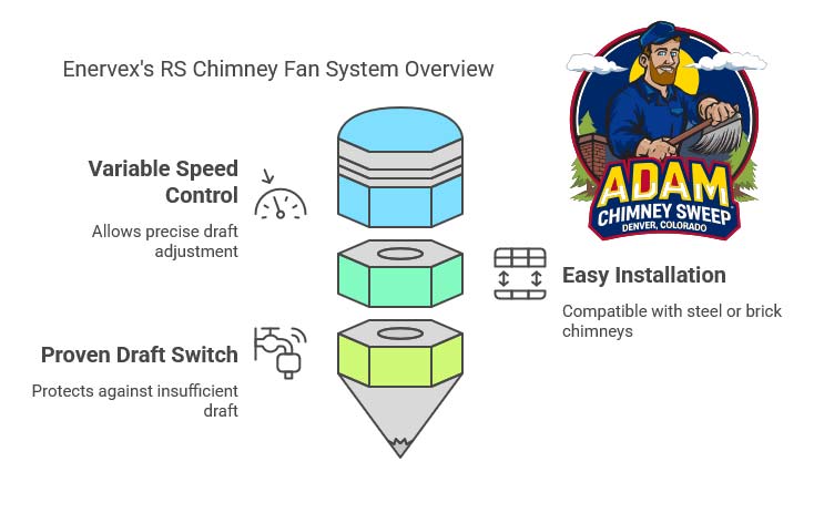 Enervex chimney fan Colorado