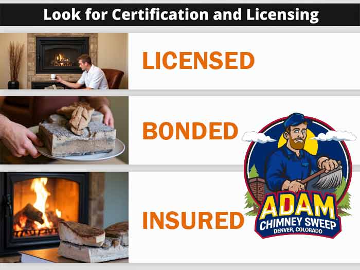 licensed and bonded chimney company