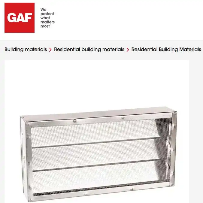 Master Flow® Block Style Foundation Vents