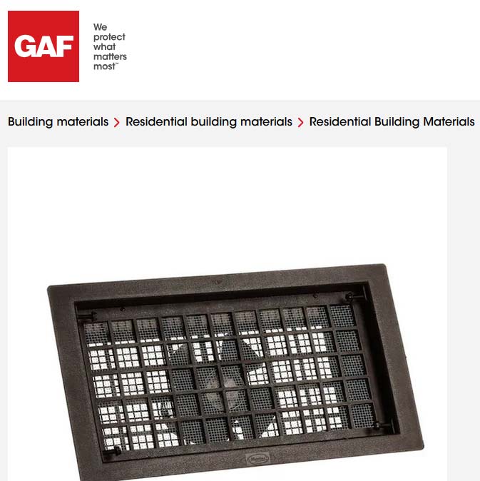 Master Flow® Power Style Foundation Vents