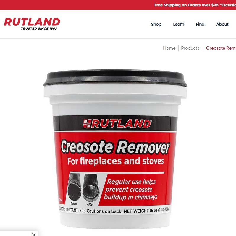 Rutland Creosote Remover
