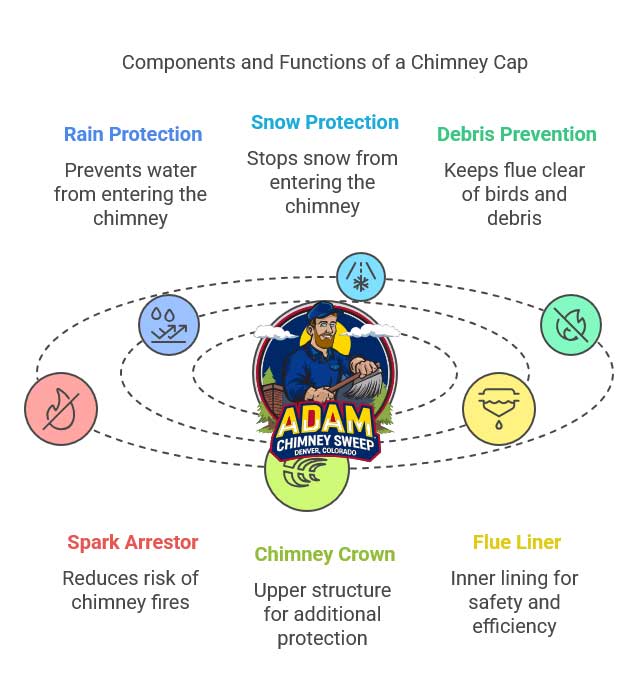 Chimney cap installation and repair Chimney cap installation and repair