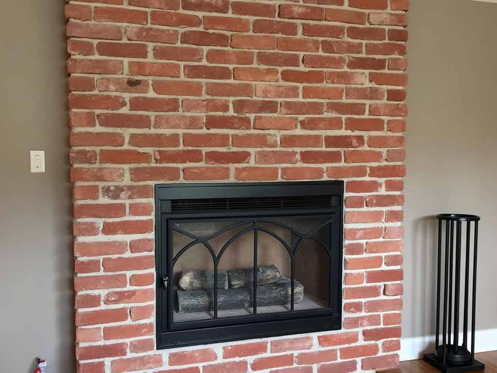 wall tuckpointing project