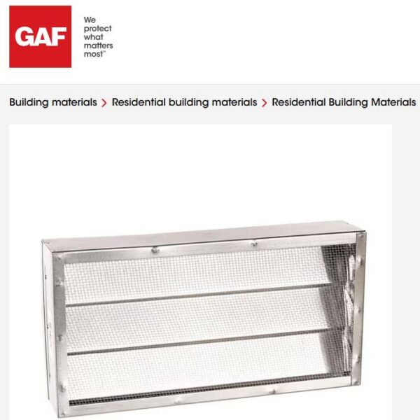 master flow® block style foundation vents in colorado