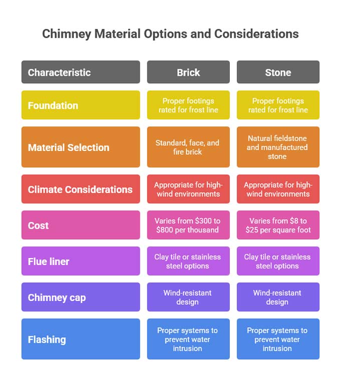 chimney pricing in limon co