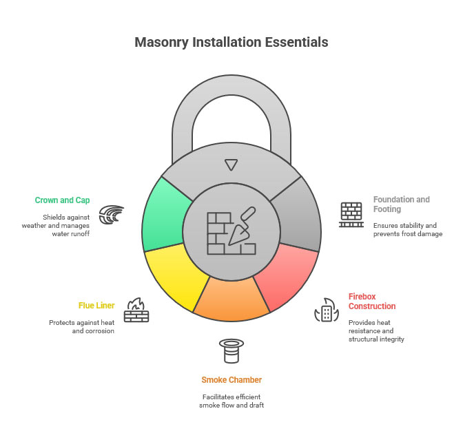 Chimney and Fireplace Services in Southglenn, Colorado 1 masonry installation essentials