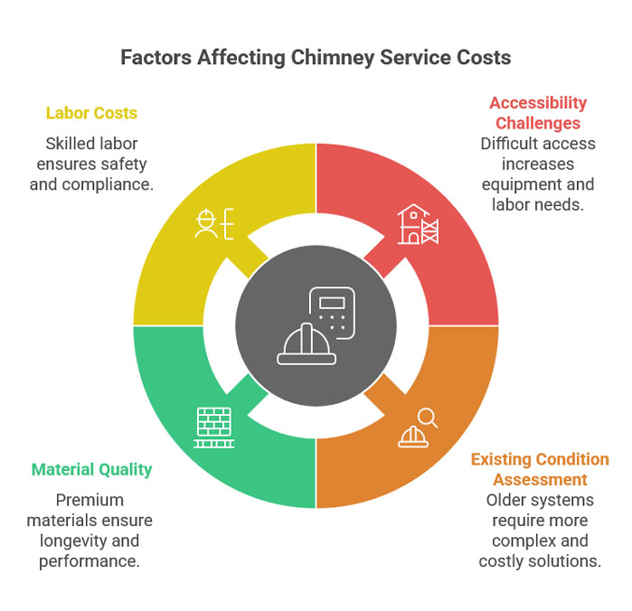 Chimney and Fireplace Services in Southglenn, Colorado 4 labor and material costs colorado