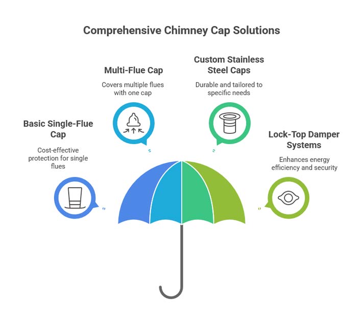 chimney cap installation and repair