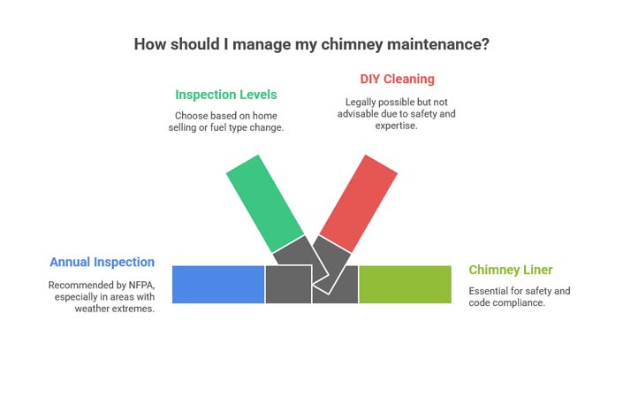 manage my chimney maintenance?