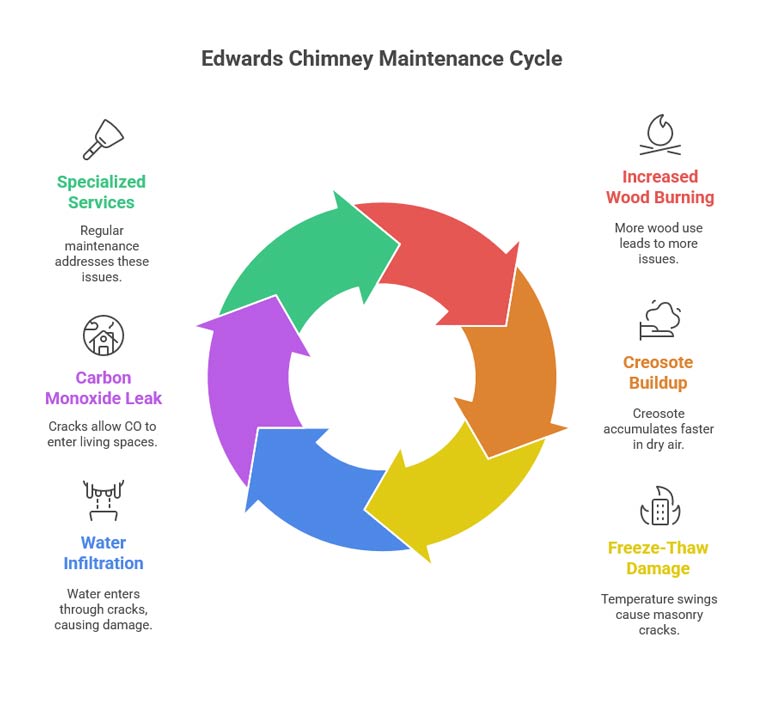Chimney Services in Edwards, CO: Expert Care for Mountain Homes 1 edwards colorado chimney maintenance cycle