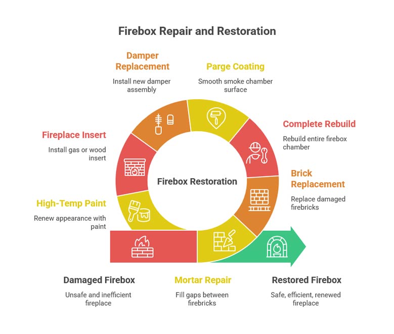 firebox repair and restoration